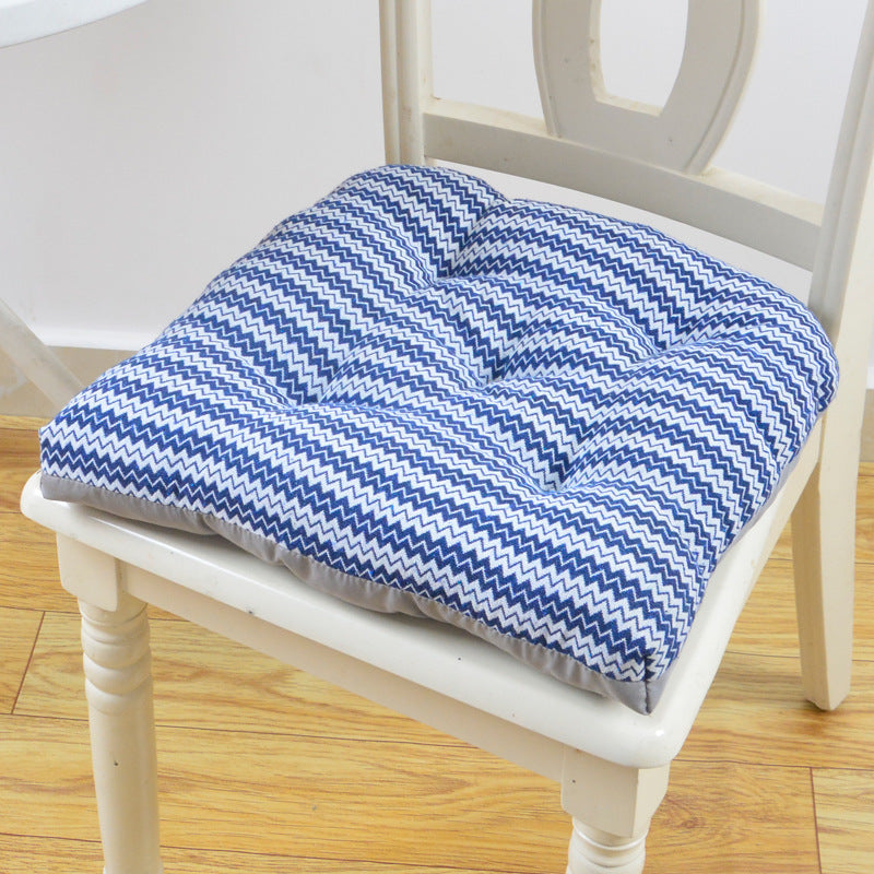 Thickening European Style Seat Cushion Dinning Chair Cushions Cotton Buttocks Mat 16 Colors Car Seat Cushion With Strap Sit Pad