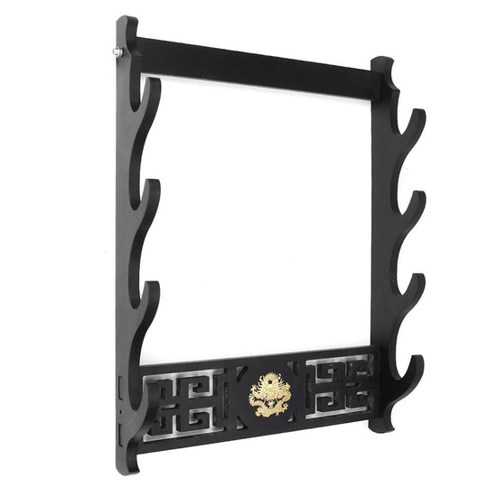 Classical Hollow Black Hanging Wooden Frame